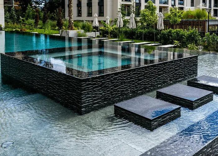 Marina Azur- 100m From The & Spa! Luxury Apartment! *