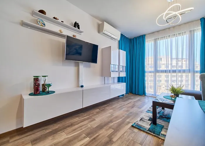 Marina Azur- 100m From The & Spa! Luxury Apartment! Lejlighed *