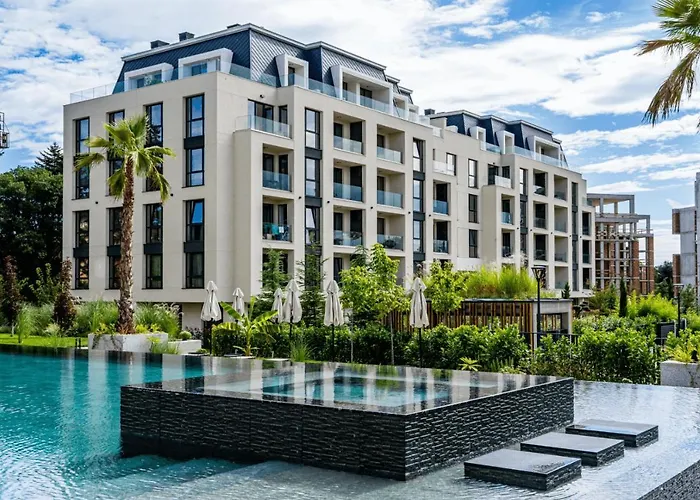 Marina Azur- 100m From The & Spa! Luxury Apartment! Apartman Szent Konstantin és Elena