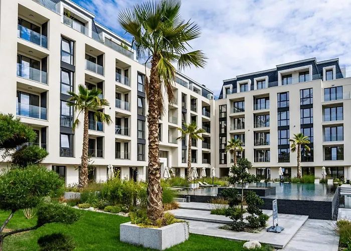 Marina Azur- 100m From The & Spa! Luxury Apartment! Apartman Szent Konstantin és Elena