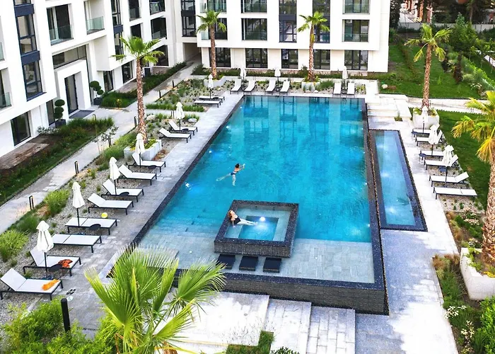 Marina Azur- 100m From The & Spa! Luxury Apartment! Szent Konstantin és Elena